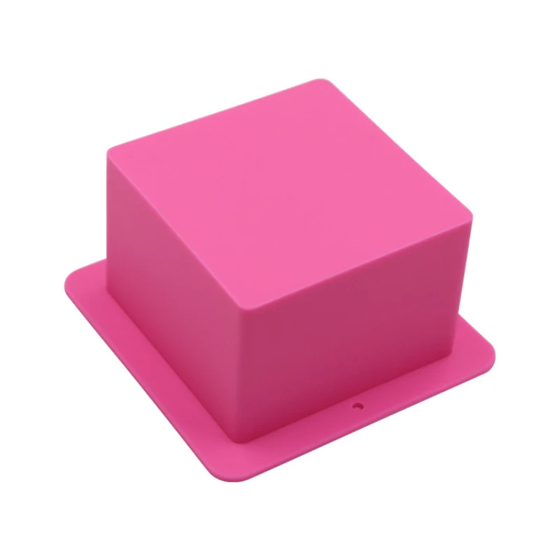 500ML Large Cube Square Silicone Soap Mold Handmade Resin Casting Jewelry Making Tools Ice Cube Pudding Bread Cake Bakeware Mold