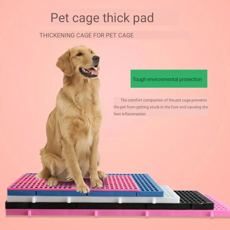 

Dog cage pad, foot pad, bottom net pedal, rabbit feces leakage board, anti-bite plastic mesh pad