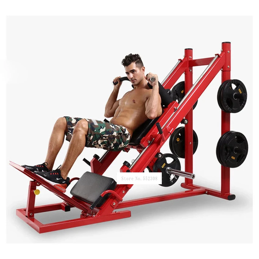 

Dual Use 45 Degree Reverse Pedal Trainer Deep Squat Machine Fitness Upside-down Pedal Exercise Equipment Gym Workout Sport