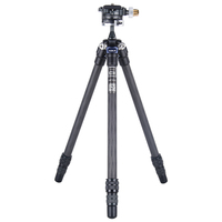 AOKA CMP163CL+BC16 Lightweight compact small carbon fiber tabletop mini tripod