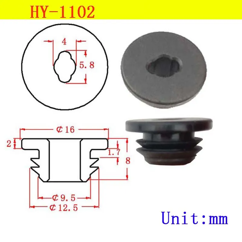 

External Circlip Rubber Grommet Gasket For Protects Wire Cable And Hose Custom Silicone Coil Hole Plug