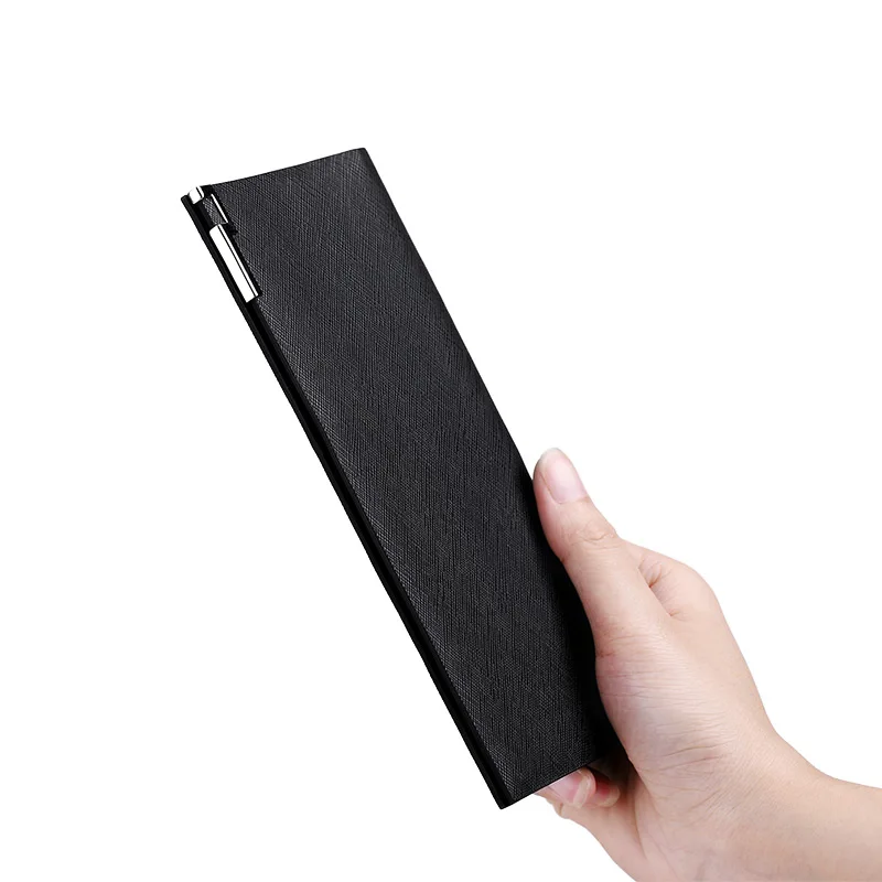 2021 high-end quality leather wallet men's fashion ultra-thin card holder simple multifunctional pure cowhide credit card holder