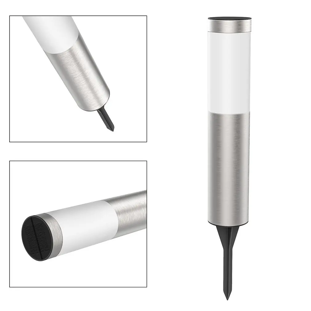 Epoxy Outdoor Courtyard Cylindrical Long Cylindrical Shape Built-in 1000MAH Battery For Lighting Durable Light