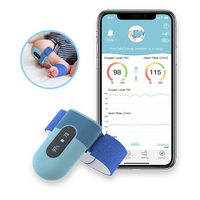 Wellue BabyO2 Smart Sock Baby Pulse Oximeter Bluetooth Neonatal Pulse Oximeter