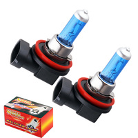 2pcs H8 H9 H11 Halogen Led Bulbs 55W DC 12V 5200K Fog Lights High Power Car Headlights Lamp Super White Halogen Bulbs Car Lamp