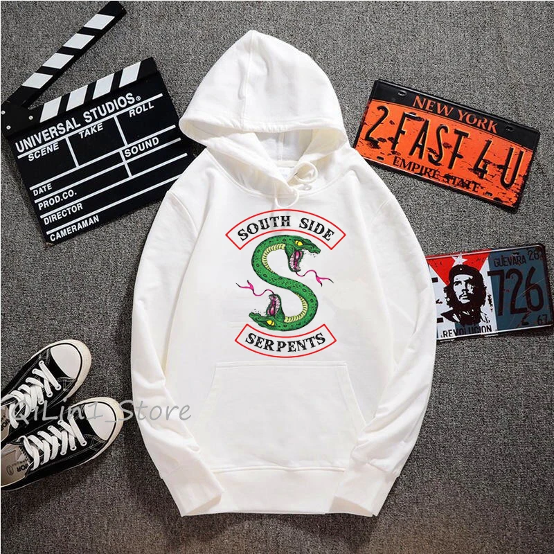 

Riverdale hoodie men women South Side Serpents Sweatshirt SouthSide Hoodies Funny Pullover Tracksuit unisex Hooded moletom