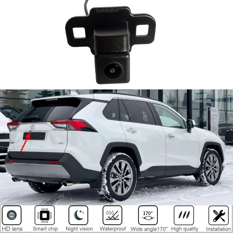 

Car Rear View Camera For Toyota RAV4 RAV 4 V XA50 2019 2020 2021 NEW RAV4 Reversing Camera / High Quality Back Up Camera