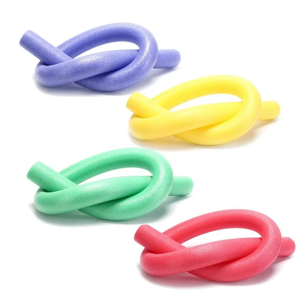 Swimming Stick Solid Color Flexible EPE Strong Buoyancy Swimming Water Sports Aid Foam Noodle for Swimming Pool Foam Tube