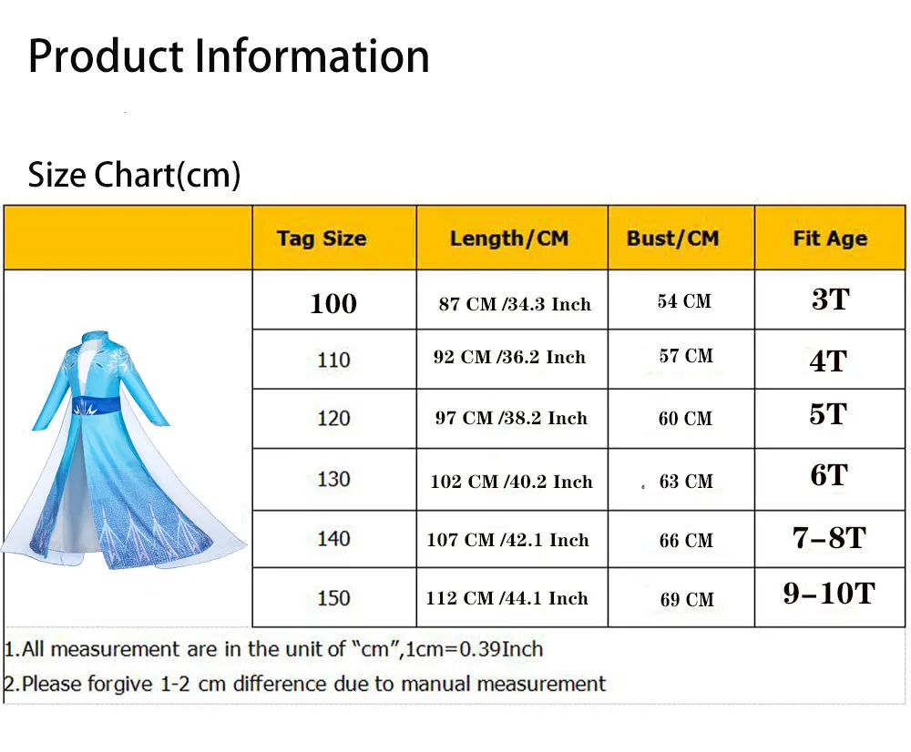فستان الأميرة إلسا فتاة ملابس الاطفال آنا فستان الصيف تأثيري ملكة الثلج Vestido تأثيري ازياء الأطفال عيد ميلاد بارتي