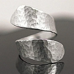 Opening Adjustable Uneven Irregular Jewelry Ring Banquet Party High Quality Accessories Ring