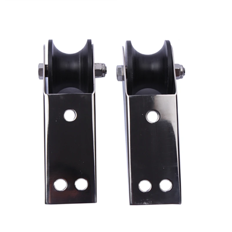 2 Pieces Stainlee Steel Yacht Bow Roller 6