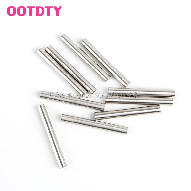 10Pcs 6*50mm PT100 DS18B20 Temperature Sensor Casing Pipes Protective Sleeve Drop Ship