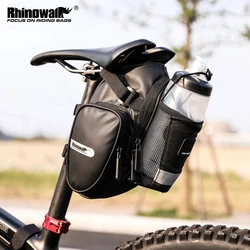 Rhinowalk Bicycle Bag Bicycle Tail Bag Waterproof Bike Saddle Bag MTB Rear Seatpost Water Bottle Holder bag Repair Tool Bag