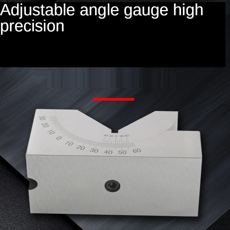 Drilling And Milling Machine Angle Pad Right Angle Precision Adjustable Angle Gauge Scale Angle Meter KP46