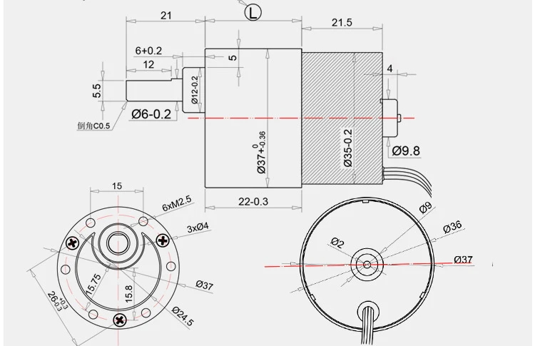 3525 소형 DC 브러시리스 기어 모터 속도 제어 모터 대형 토크 가역 모터 12V 24V DC 전기 모터 선물 브래킷