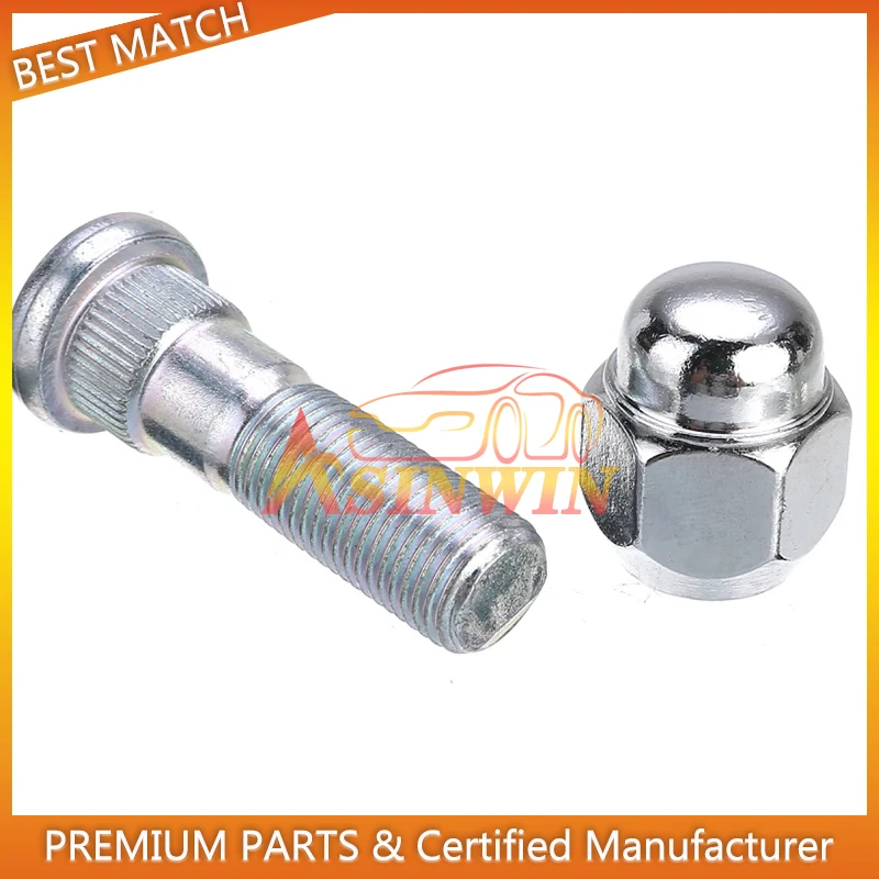 High Quality Wheel Hub Bolt Stud Nut Set 28171AJ000 28365FE001 Fits For Subaru 2006 2007 2008 2009 2010 2011 2012 2013 2014-2017