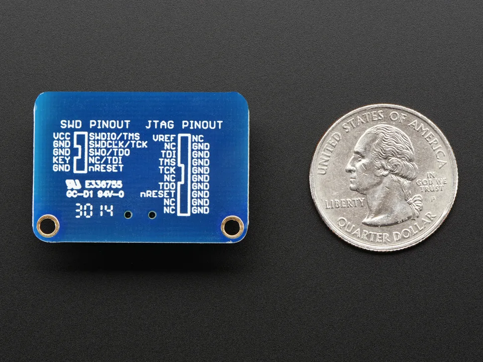 JTAG Adapter Ban 20-Pin 2.54Mm Đến 10-Pin 1.27Mm Hỗ Trợ JLINK SWD