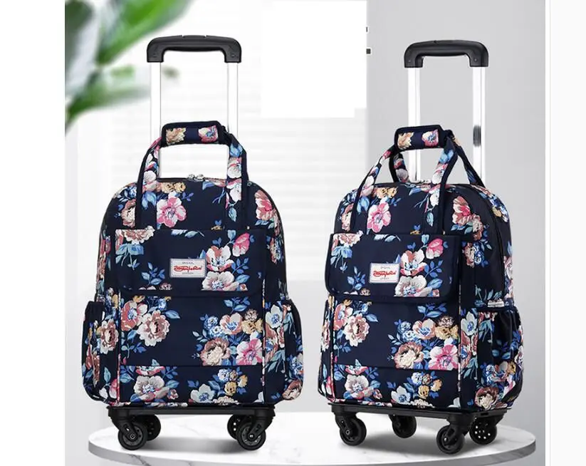 

20 Inch Spinner Suitcase 22 Inch Cabin Rolling Luggage Bags Travel Trolley Bags Wheels Wheeled Backpack for Women Trolley Bags