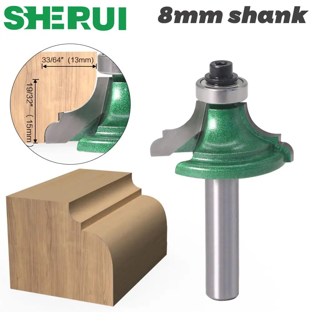 Classical Router Bit - Line Knife, Tenon Cutter, Ferramentas para carpintaria, 8mm Shank