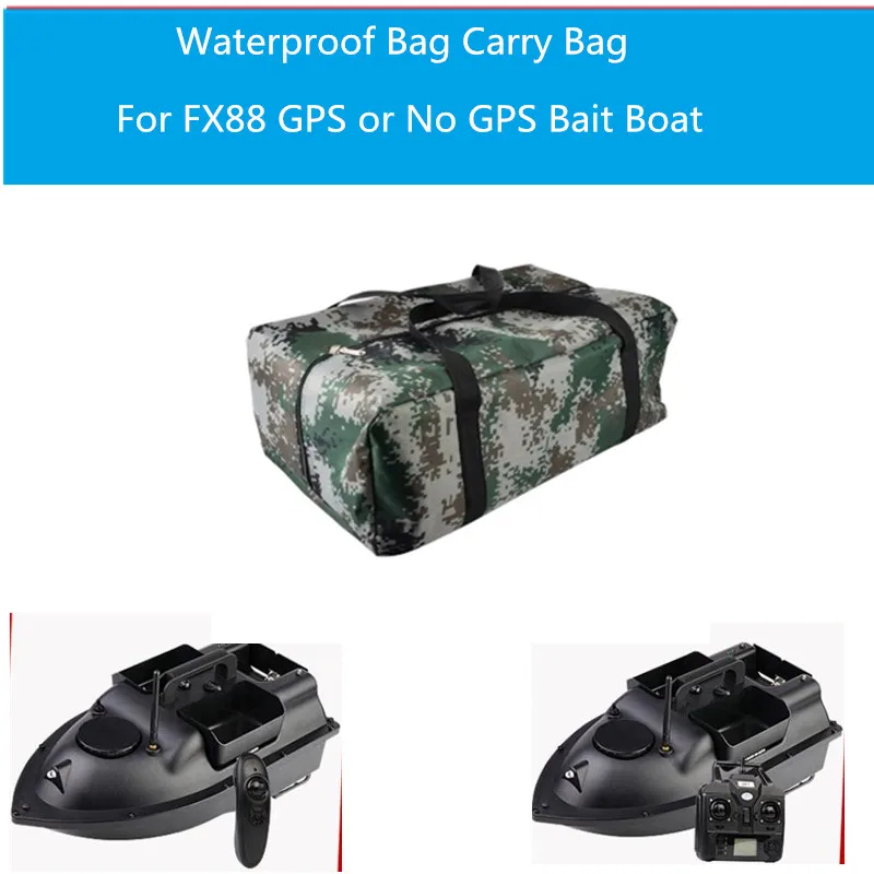 V18 Bait Boat Borsa impermeabile per FX88 GPS Bait Barca da pesca FX-88 Telecomando RC Bait Boat borsa impermeabile barca Borsa per il trasporto