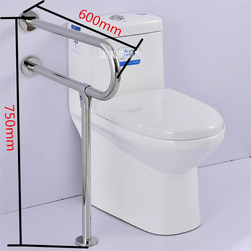 

KT32-88 Washroom Grab Bar Barrier Free Stainless Steel Handrail Anti-Skid Bathroom Toilet Handrail For Old Disabled People