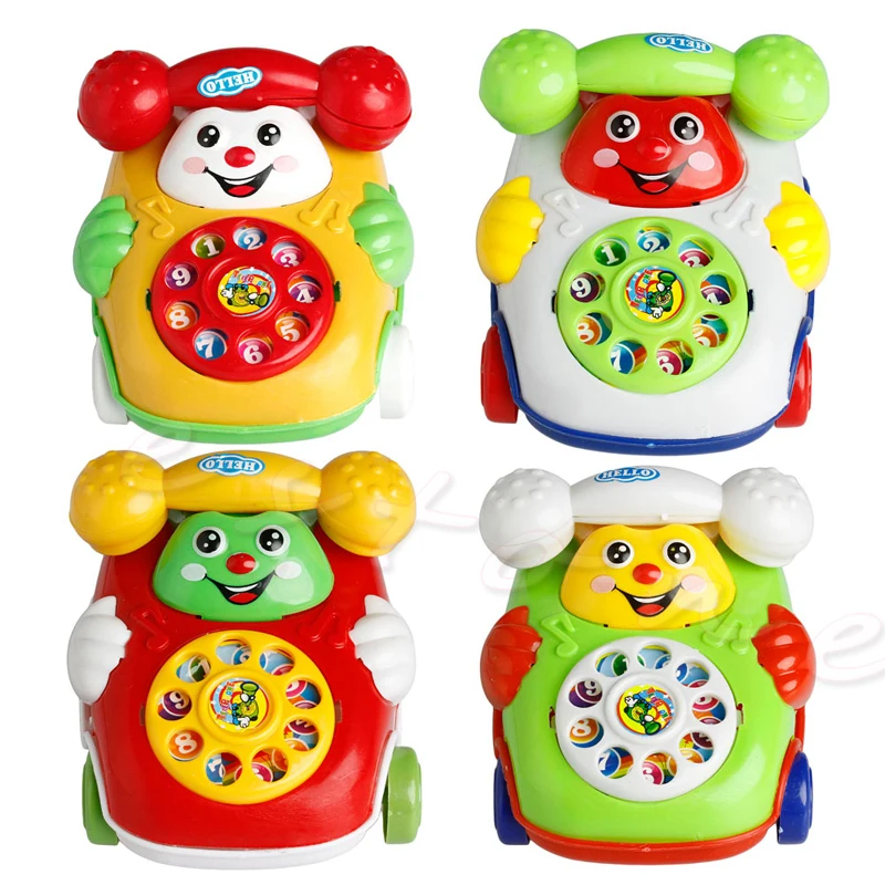 2016 Baby Toys Music Cartoon Phone Educational Developmental Kids Toy Gift New