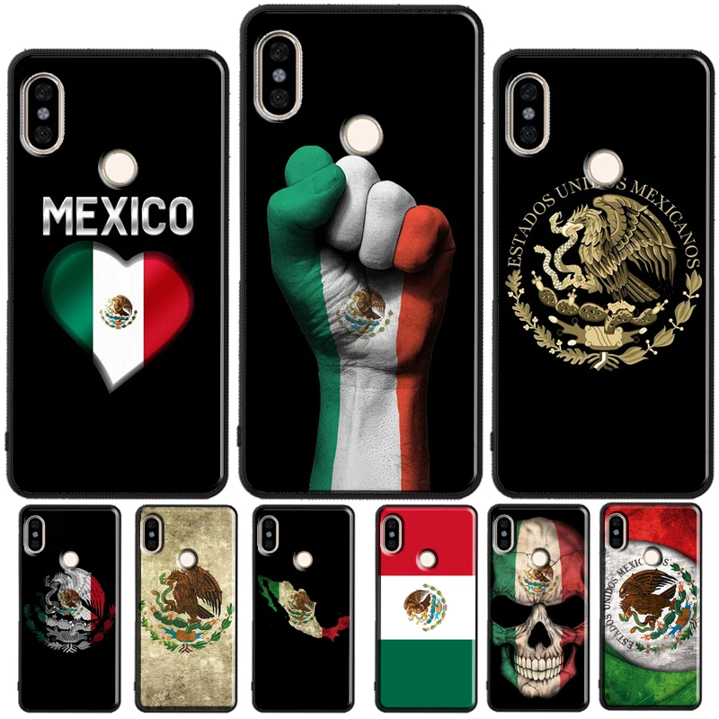 Mexico Flag For Redmi Note 11 Pro Phone Case For Redmi Note 10 Pro 7 8 9 Pro 10S 9S Redmi 10 9A 9T 9C