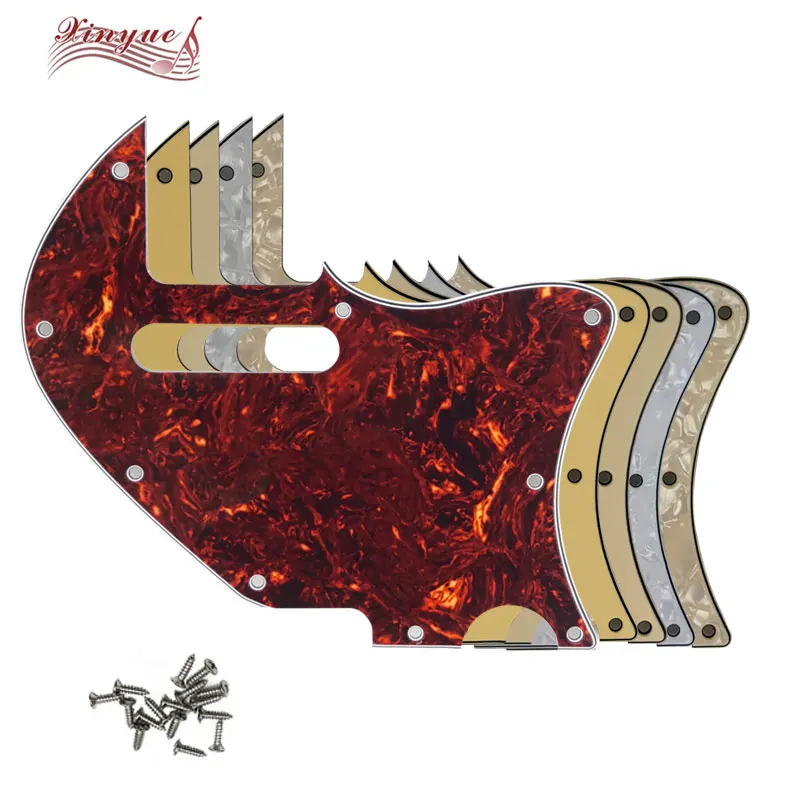 Xinyue Guitar Parts For 9 Hole Screws US Tele Merle Haggard F Hole Thinline Guitar Pickguard