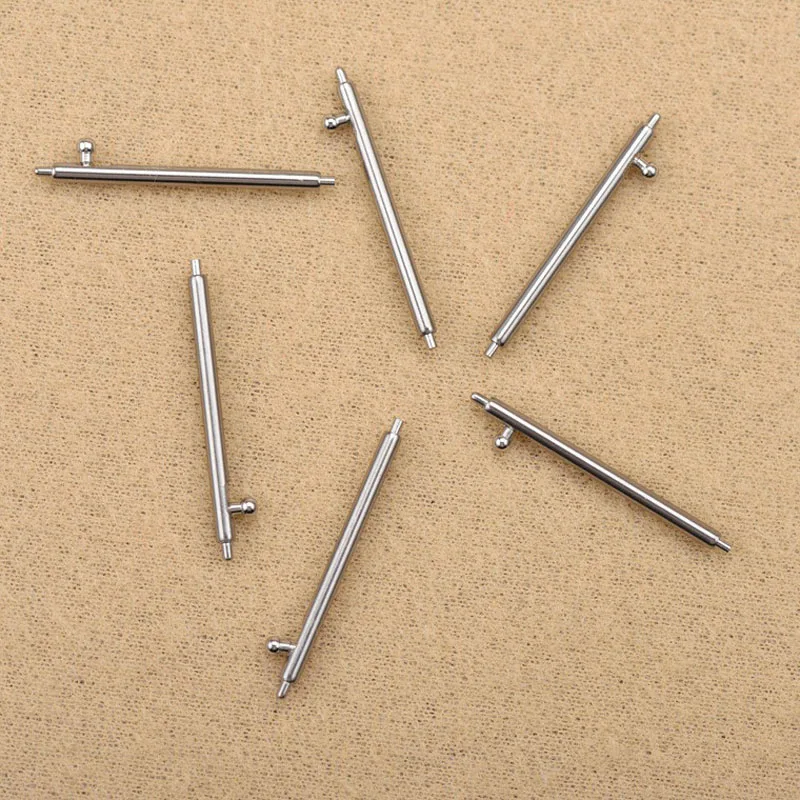 Stainless Steel Watch Strap Quick Release Bars Spring Pin Watch Repair Tool Band Connect Pins 14 15 16 17 18 19 20mm 21 22 24mm