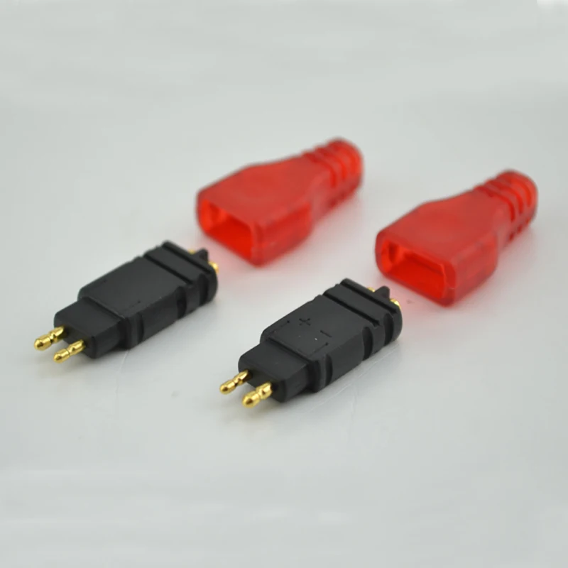 Adaptador actualizado chapado en oro para auriculares HD580 HD600 HD650, enchufe de auriculares HiFi, bricolaje