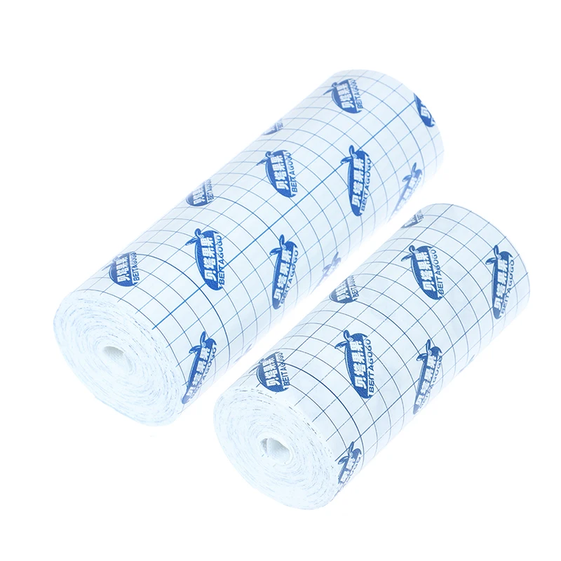 1 Roll Non-woven Tape Adhesive Plaster Breathable Patches Bandage First Aid Hypoallergenic Wound Dressing Fixation Tape 6 Size