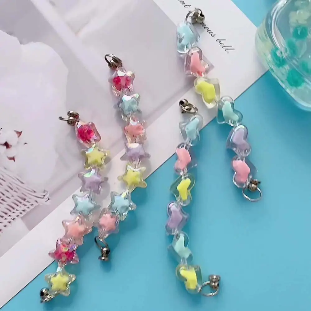 Acrylic Chain Phone Case Decor Phone Case Drop Hanging Chain Phone Strap Mobile Phone Chain Phone Loss Prevention Strap