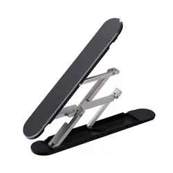Tablet Kickstand Adjustable Aluminum Alloy Mini Foldable Tablet Stand Holder for Living Broadcast