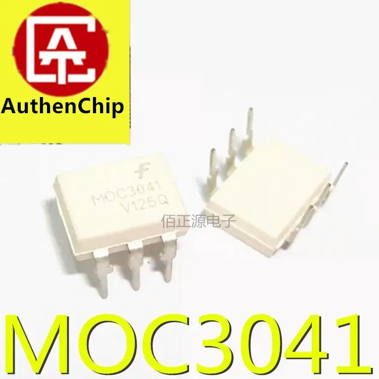 10pcs 100% orginal new in stock MOC3041 SOP6 patch MOC3041SRM three-terminal bidireconal thyristor imported optocoupler