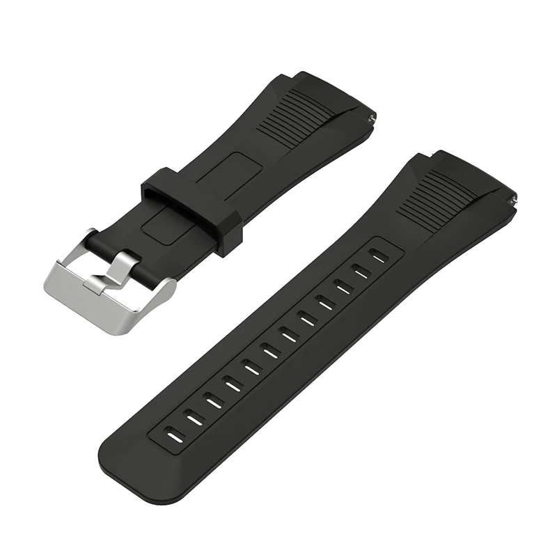 20mm 22mm Strap Soft Universal Silicone Band Sport Waterproof Replacement Bracelet For HuaWei SIKAI Smart Watch Accessories