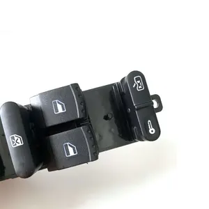 مفتاح نافذة زر رئيسي جانبي لسائق السيارة ، يصلح لباسات B5 ، بورا ، جولف 4 ، MK4 ، سيات ليون ، توليدو 1999-2004 ، 3B1867171E ، 1J4959857D 8 وحدة تحكم علبة تروس جولف MK4 للمبيعات الرئيسية - No7