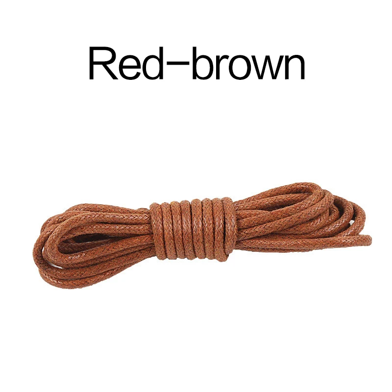 70/90/120/150/160CM Gewachste Baumwolle Runde Schnürsenkel Leder Schuhe Spitze Wasserdichte Schnürsenkel Männer Stiefel Schnürsenkel Schnürsenkel
