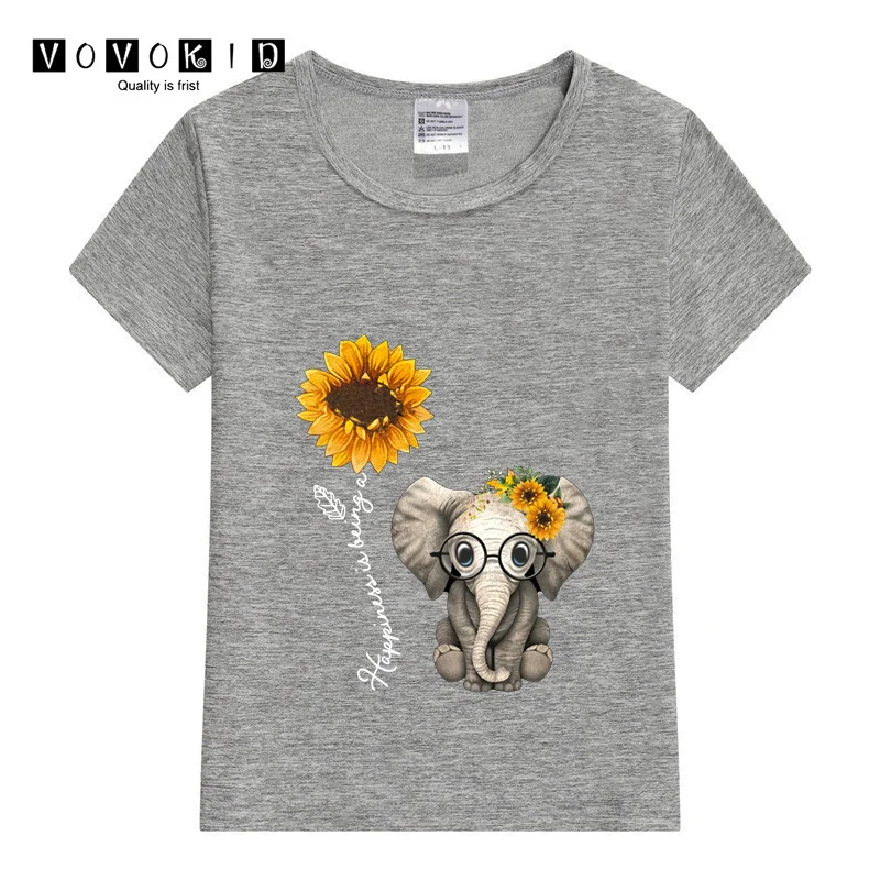 Рисунок 2 - Футболка с изображением слона подсолнуха