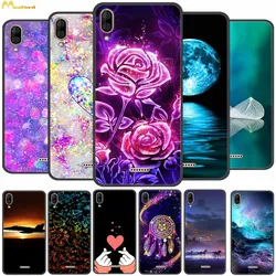 For Wiko Y80 Y62 Case Soft TPU Cute Flowers Cover for Wiko Y60 Phone Case Silicone Protective WikoY60 Y 80 Y 60 Black Coque