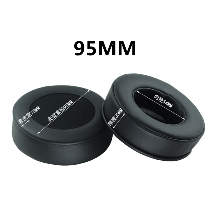 Proteinowe nauszniki piankowe gąbki słuchawek 100mm 70mm 105MM 110MM poduszki dla Sony dla AKG dla Sennheiser dla ATH dla Philips słuchawki
