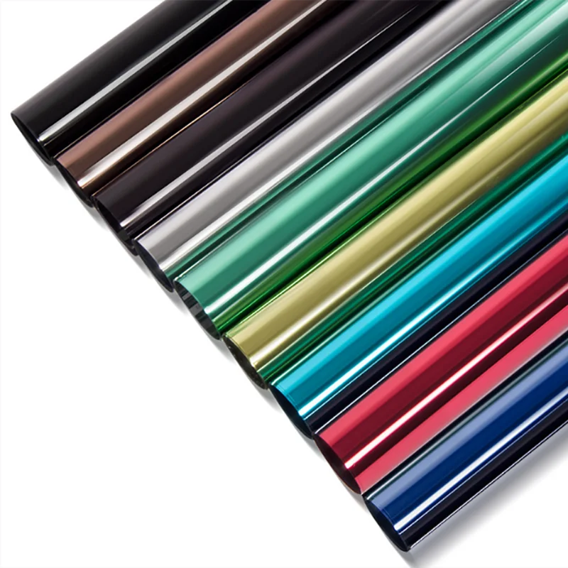 

Window Privacy Film Control Heat Sun Blocking Mirror Reflective Office Anti UV Tint One Way Vinyl Window Stickers for Home