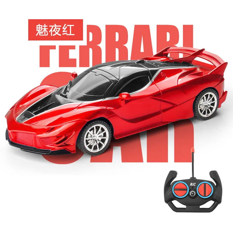 RC Car Toy 2.4G Radio Remote Control Cars High-speed Led Light Sports Car Stunt Drift Racing Car Toys For Boys Children Gifts