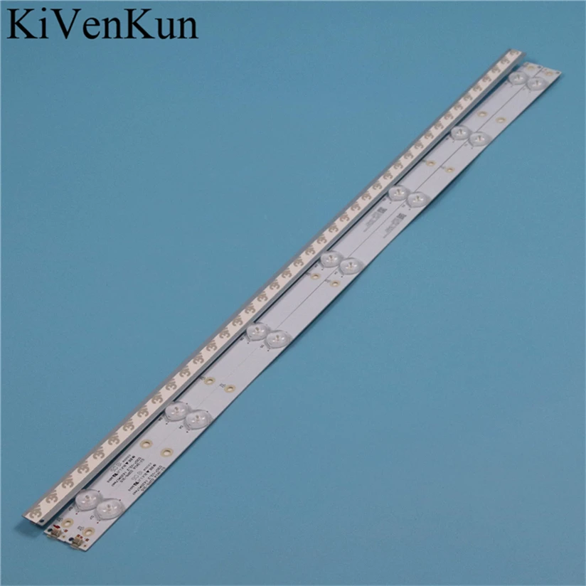 

7 Lamp 620 mm LED Backlight Strips For Philips 32PHT4101/60 Bars Kit TV LED Line Band HD Lens GJ-2K16 D2P5-315 D307-V2.2 LB32080