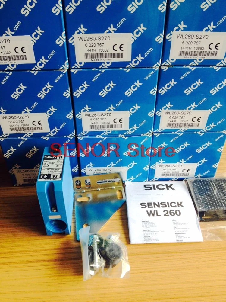 Spot Shi Ke mirror reflection photoelectric sensor WL260-S270 Item No. 6020767