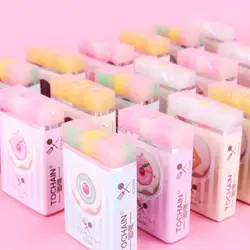 1PC Jelly Color Food Eraser Children Painting Supplies Exam Writing Erasers Kid Gift School Office Stationery(ss-702)