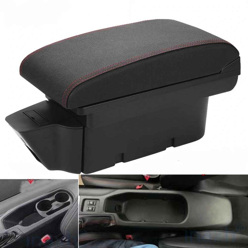 

For Toyota 86 Gt86 Subaru Brz armrest box USB heighten Double layer central Store content cup holder ashtray accessories