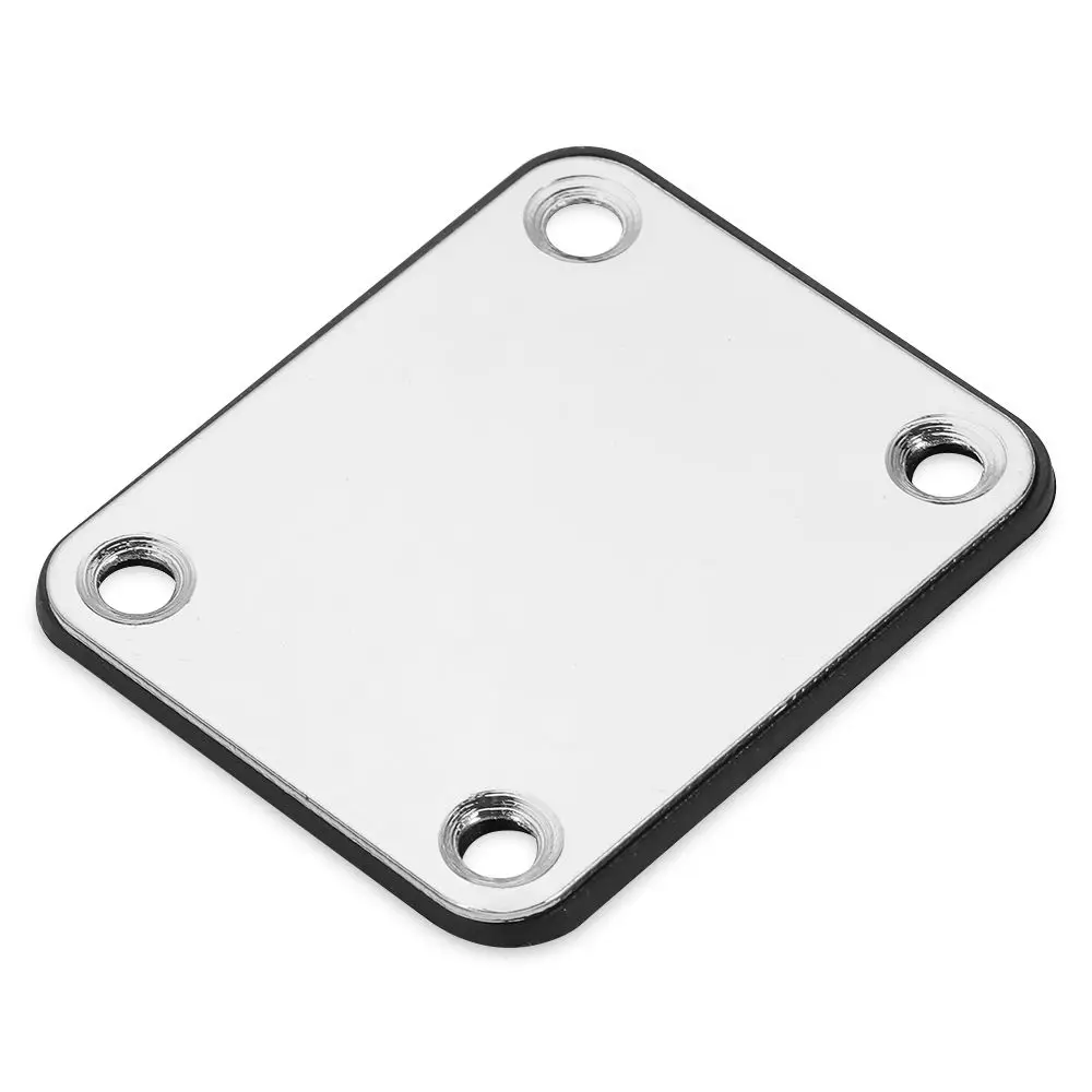 Guitar Neck Plate ST Electric Guitar Neck Plate Joint Back Mounting Plate With Screws Parts For Guitar Bass Neck Plate Popular