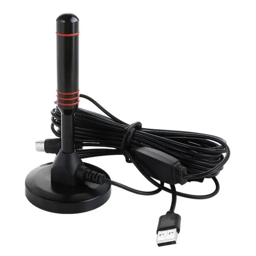 HD dijital kapalı güçlendirilmiş TV anten amplifikatör VHF/UHF hızlı tepki ile 200 mil Ultra HDTV kapalı açık hava HD seti