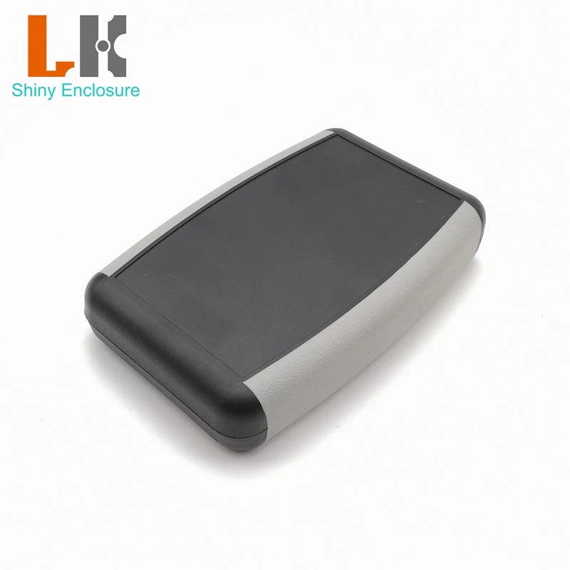 LK-HC02 High Quality Plastic Electronic Enclosure Handheld Instrument Enclosure with Battery Holder 118x78x24mm