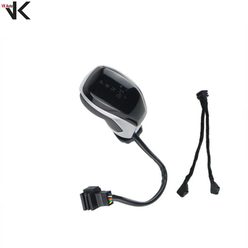 For VW Passat B7 CC Beetle Scirocco Golf MK6DSG LED Synchronize electronic display Gear Shift Knob Shift Lever Handball